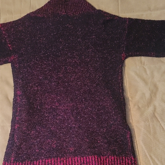 H&M Burgundy and Black Open Cardigan - Picture 12 of 14